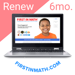 RENEW First In Math Individual Subscription (6mo)