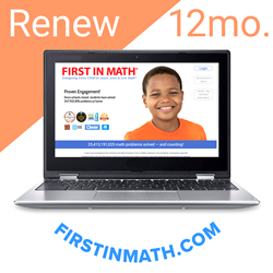 RENEW First In Math Individual Subscription (12mo)